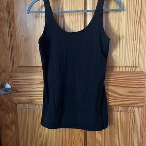 Black tank top